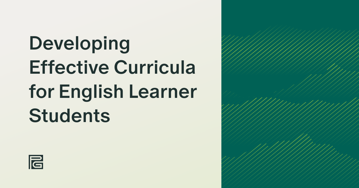 Developing Effective Curricula for English Learner Students with Jose Torres