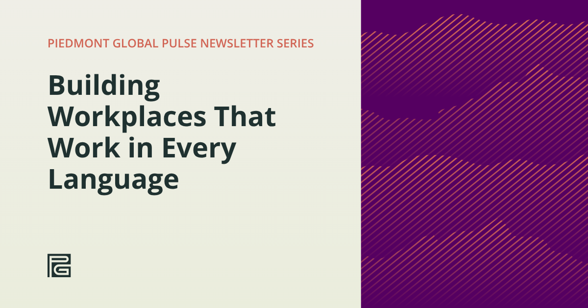 Building Workplaces That Work in Every Language