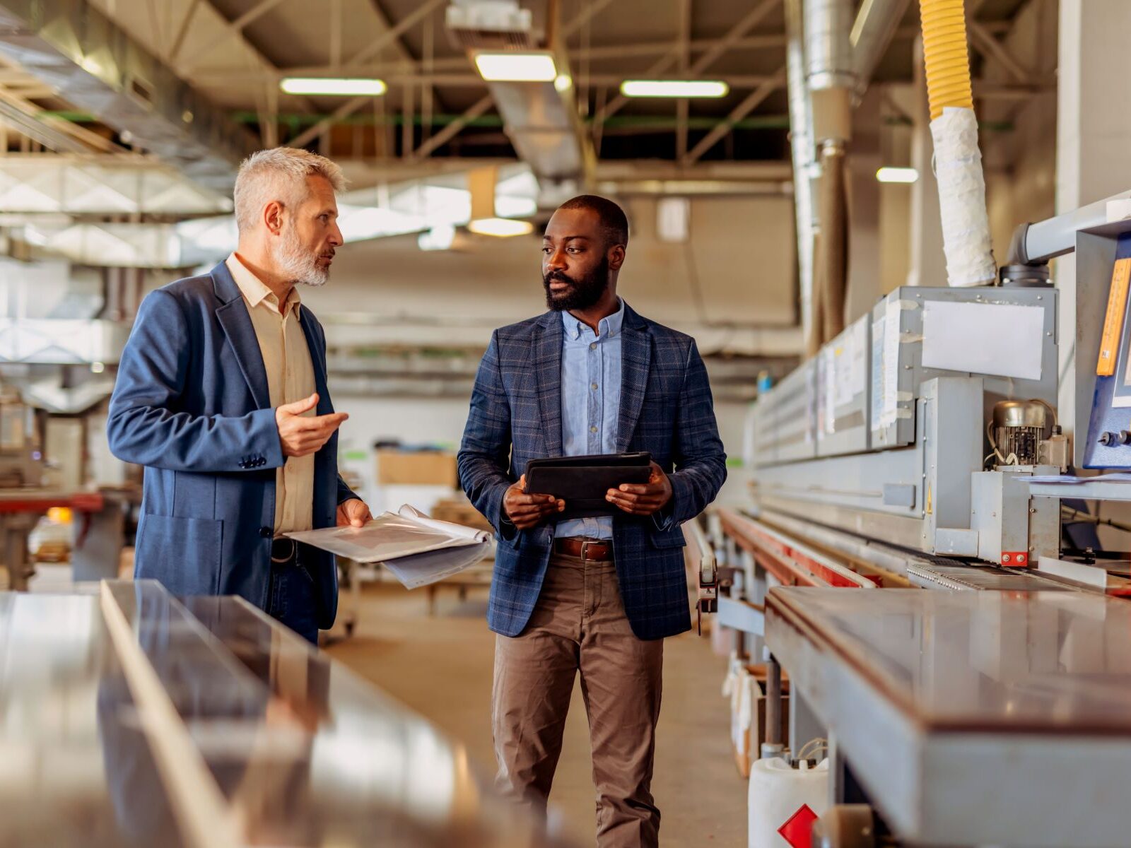 Piedmont Global team working with Manufacturing clients