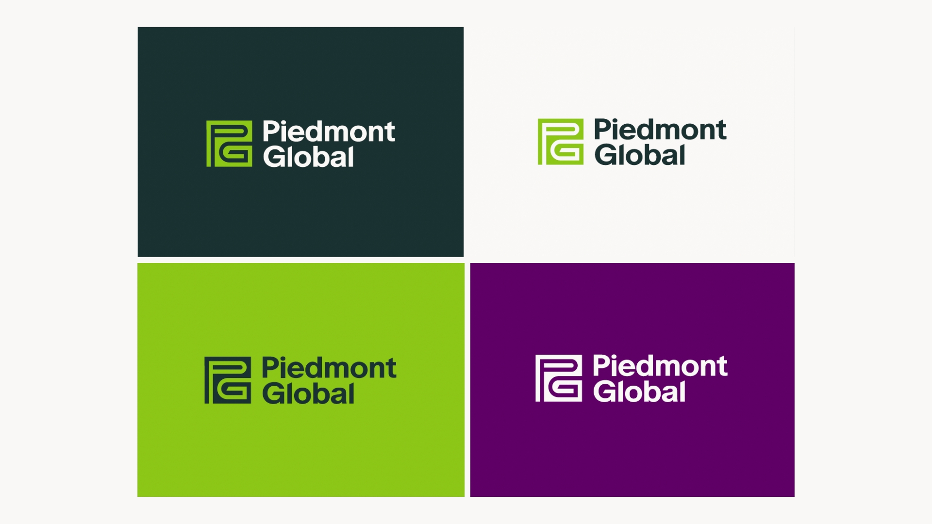Piedmont Global logo branding