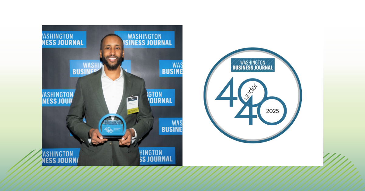 PGLS CEO Mohamed Hussein Named Washington Business Journal’s 2025 40 Under 40 Honoree